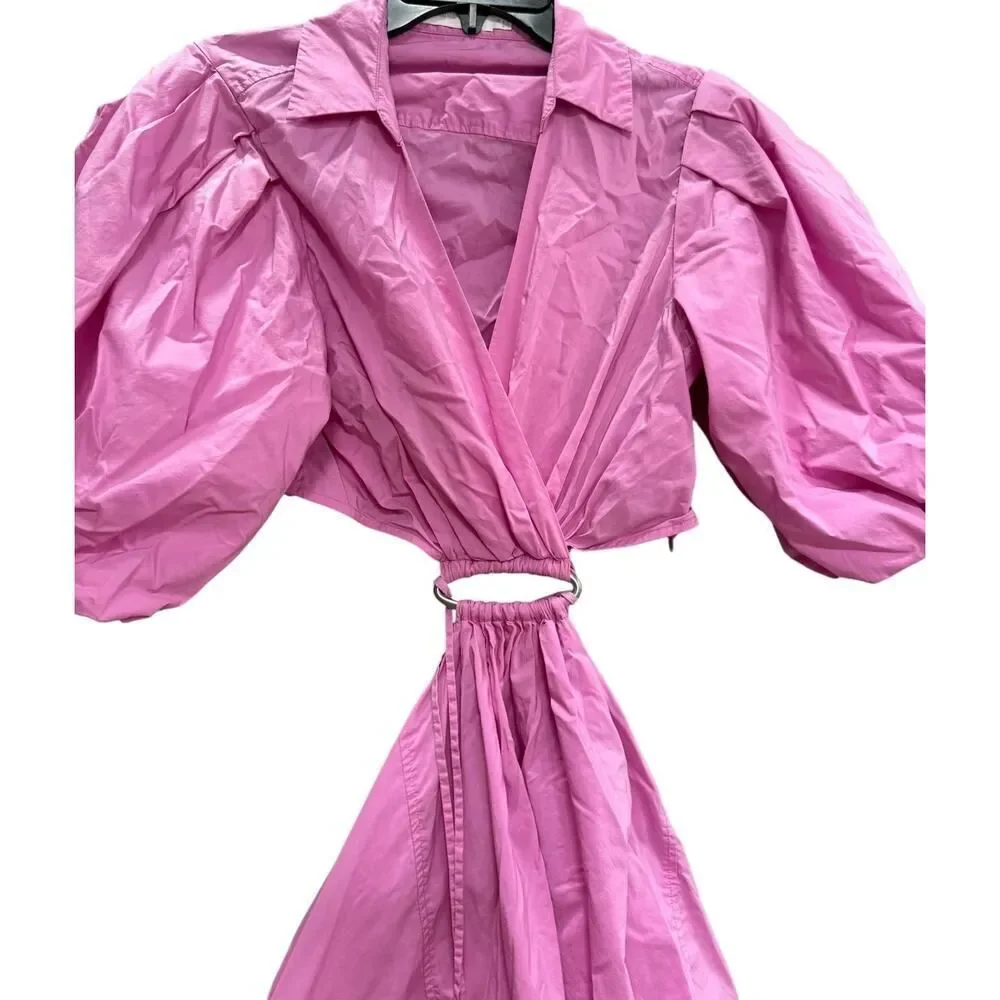 Jonathan Simkhai Aulora Cutout Mini Dress - Size M - NWT - Picture 5 of 8